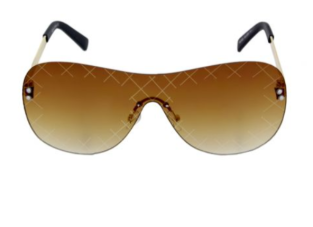 Solglas Retro brun