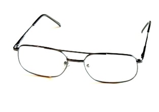 Läsglas Boston mörk metall
