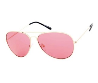 Solglas pilot pastel, 4 färger