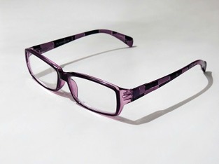 Läsglas Tokyo lila/svart