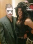 Halloween-makeup: Joker i Batman och en kisse katt 2013