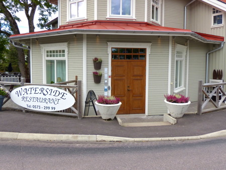 Jubileumslunchen serverades på Waterside Restaurant i Töcksfors.
