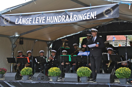 Gruvöns Musikkår spelade.