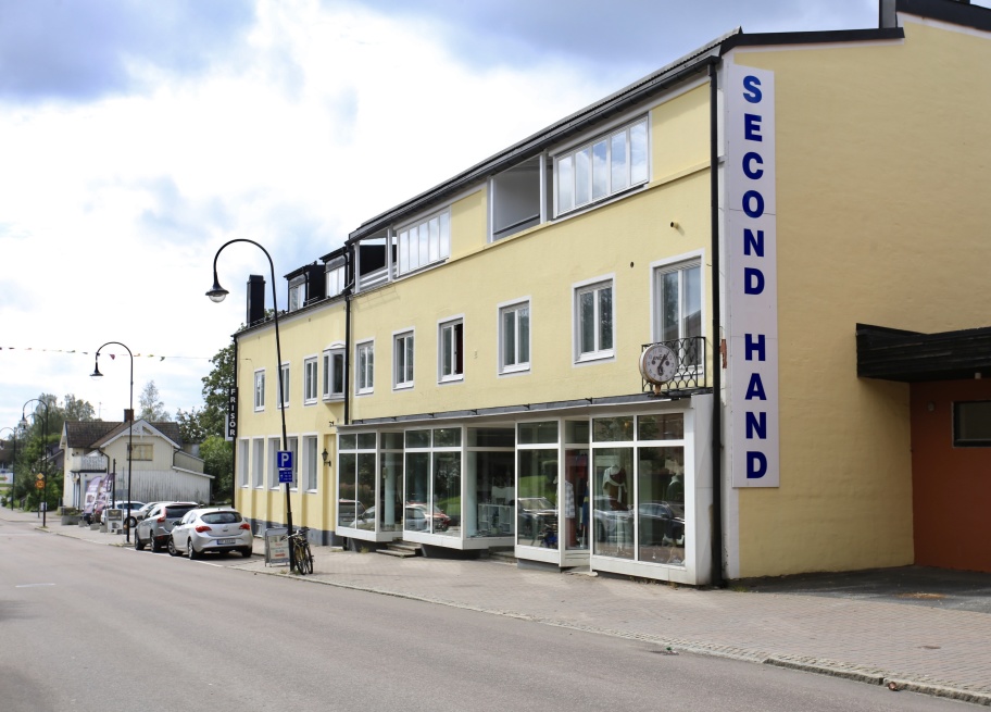 Pingstkyrkans Second Hand - välsorterad Second Hand butik vid Storgatan i Årjängs centrum.