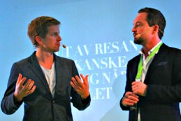 Moderator Gustaf Oscarson