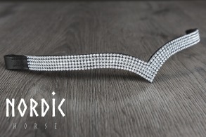 V-pannband med bling