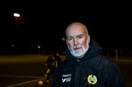Hammarbys ungdomscoach Daniel Engström