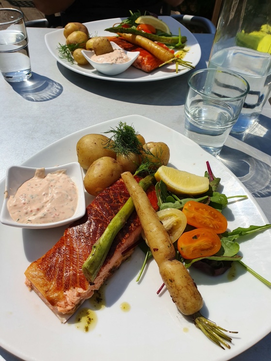 Underbar lunch på Rökeriet i Laholm Underbar lunch på Rökeriet i Laholm