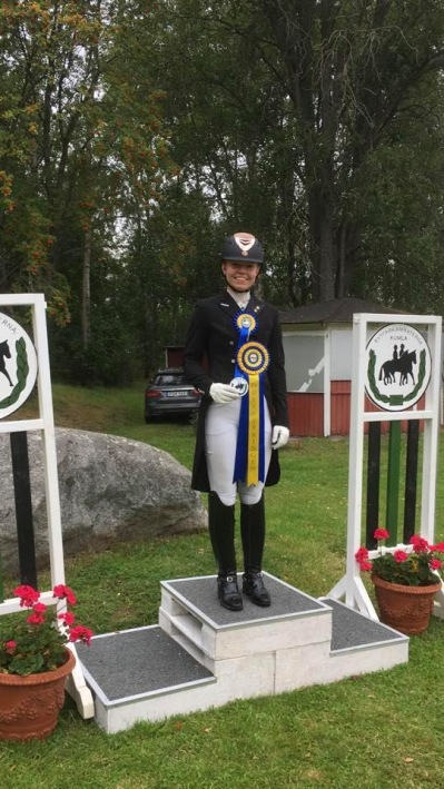 Seger i Kumla vid en av deltävlingarna Seger i Kumla vid en av deltävlingarna