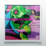 "DISCHARGE v.2" (nr. 4) digital prints on 225 gm paper. 30 x 30, Price: 40 euro. Edition of 30, signed and numbered.