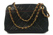 Chanel Quilted Shoulder Bag Kisslock