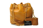 CHANEL Drawstring Shoulder Bag 