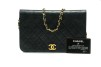 CHANEL Single Full Flap Dark Navy