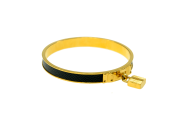 HERMÈS Kelly Bracelet Gold/Lizard