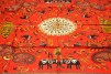 HERMÈS Carre Kantha Silk Scarf