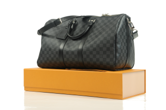 Louis Vuitton Keepall 45 Bandoulière Damier Graphite