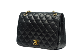 CHANEL FULL FLAP QUILTED LAMBSKIN