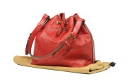 Louis Vuitton Petit Noé Epi Red