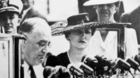 Kronprinsessan Märtha tillsammans med USA:s president Roosefeldt i Washington DC, september 1942. Foto Royalcourt.no
