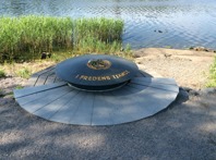 FN-monumentet. Foto Mats Wallenius