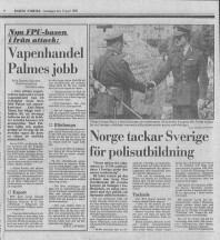 Dagens Nyheter den 15 juni 1983.