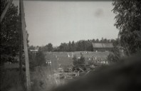 Bild på ett av närliggan övningsområden vid Mauritzberg sommaren 1944. Bild Erlend Grøstad