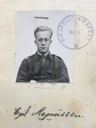Bild på Egil Magnussen 1944.