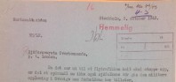 Utdrag ur ett brev från militärattachén H P Henriksen som visar att det under hösten 1943, innan Mauritzberg var utsett, framhöll vikten av att utbilda sjöfolk.