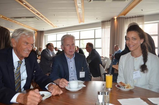 Yngve Björkman tillsammans med tf Generaldirektör HaV, Ingemar Berglund, och Chef MSC, Minna Epps Yngve Björkman tillsammans med tf Generaldirektör HaV, Ingemar Berglund, och Chef MSC, Minna Epps