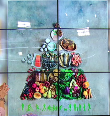 Matpyramiden som över tre miljoner studier pekar på. Bild: TV4. Klicka på bilden för att förstora den. Matpyramiden som över tre miljoner studier pekar på. Bild: TV4. Klicka på bilden för att förstora den.