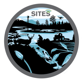 Schematic illustration of SITES ecosystem types and areas of particularly high data access.