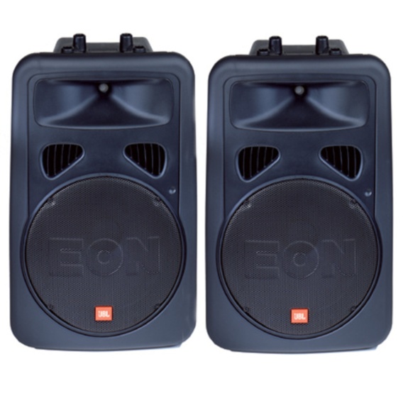 JBL EON15 begagnade aktiva 15" högtalare med extremt hög ljudkvalitet.