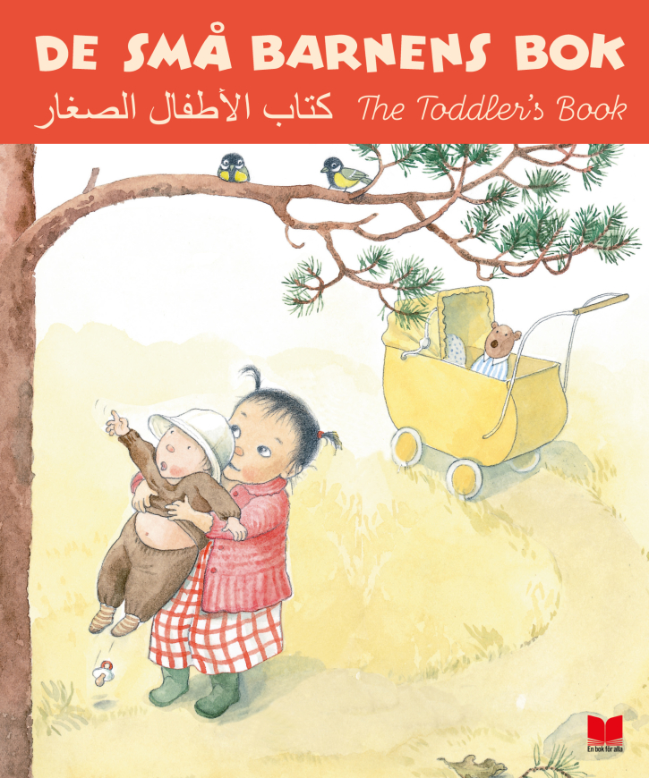 Boken finns också i en version med parallelltext på svenska, arabiska och engelska som erbjuds till de familjer som behöver det. Boken finns också i en version med parallelltext på svenska, arabiska och engelska som erbjuds till de familjer som behöver det.
