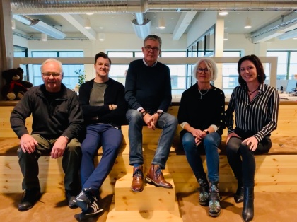 På bild Martti, Mathias, Bosse, Maria och Cecilie På bild Martti, Mathias, Bosse, Maria och Cecilie