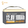 Power Queen 12V 100Ah Auto-Heating