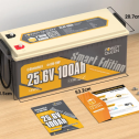 Power Queen 24V 100Ah Smart