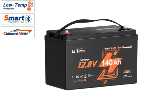 LiTime 12V 140Ah Dual Start - 
