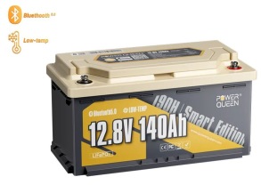 Power Queen 12V 140Ah Smart - 