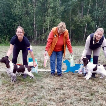 Lexie och Annette på Östra cup, BIRvalp!