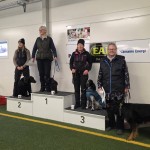 Pallplats på debuten, Värnamo Brukshundsklubb