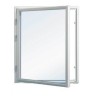 Friggebod Skäret 15 kvm - Extra fönster vitmålat 100x100cm 1-lufts.