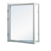Friggebod LEO 15 kvm (Nyhet 2022) - Extra fönster vitmålat 100x100cm 1-lufts.