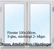 Fönster 2-lufts