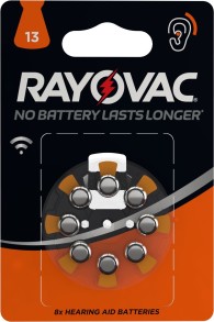 Hörapparatsbatterier RAYOVAC 13