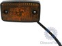 Positionsljus 12V LED gul Cobo