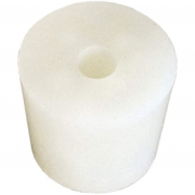 Silikonpropp / gummipropp  med 9mm hål