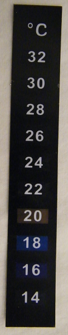 LCD Termometer 14-32 C