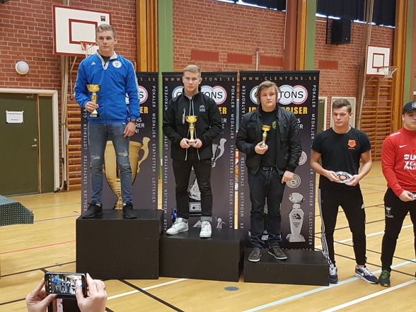 Oskar på pallen Oskar på pallen
