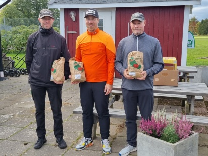 3:e plats: Mathias Dahlström, Christoffer Hearn, Michael Mårtensson (ej på bild Pontus Isacson)