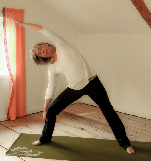 Trikonasana II - Triangelställningen Trikonasana II - Triangelställningen